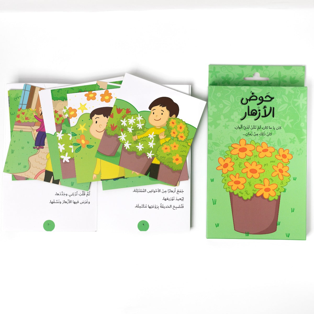 حوض الأزهار